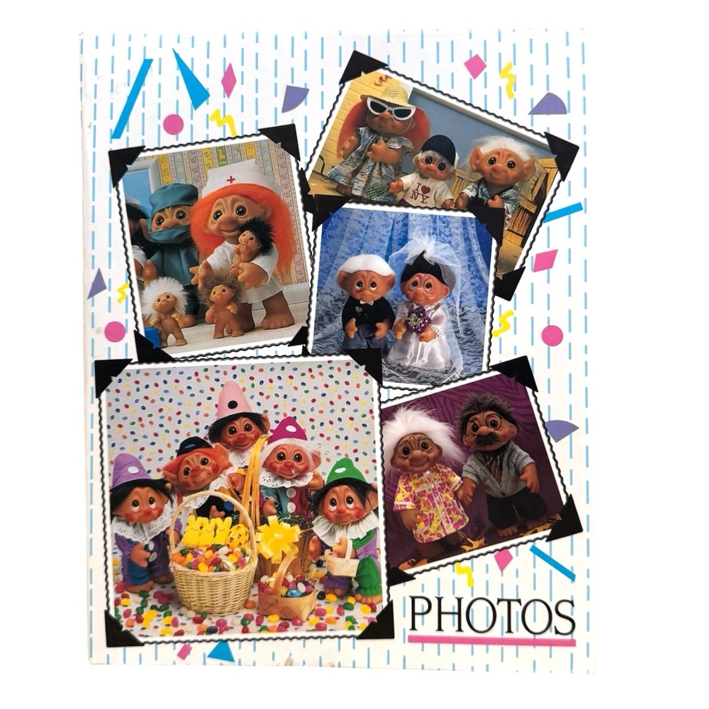 1992 Vintage Troll Doll Photo Album. Great Condition. Original Owner. - Picture 3 of 16